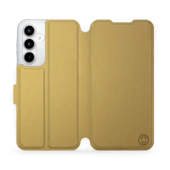 Etui do Samsung Galaxy A35 5G - wzór Gold&Orange