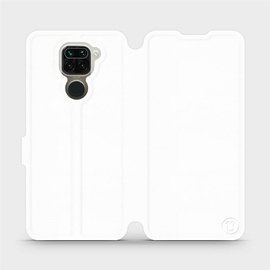 Etui do Xiaomi Redmi Note 9 - wzór White&Orange