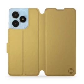 Etui do Realme Note 50 - wzór Gold&Orange