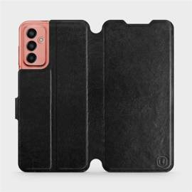 Etui do Samsung Galaxy M13 - wzór Black&Orange