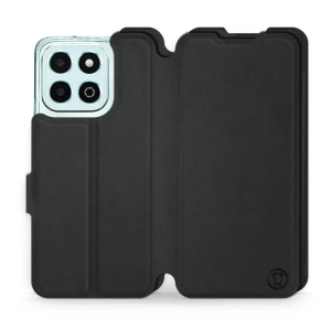 Etui Soft Touch do Huawei Honor X6b - wzór Satynowa czerń