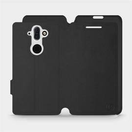 Etui Soft Touch do Nokia 8 Sirocco - wzór Satynowa czerń