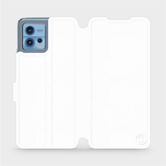 Etui do Motorola Moto G72 - wzór White&Orange