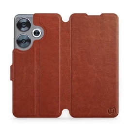 Etui do Xiaomi POCO F6 - wzór Brown&Orange