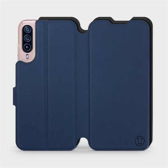 Etui Soft Touch do HTC Desire 22 Pro - wzór Głęboki granat z czernią