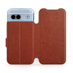 Etui do Google Pixel 8A - wzór Brown&Orange