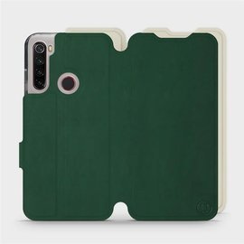 Etui Soft Touch do Xiaomi Redmi Note 8 2021 - wzór Miejska zieleń z platyną