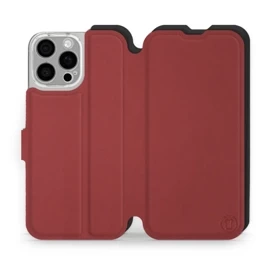 Etui Soft Touch do Apple iPhone 16 Pro Max - wzór Zachodząca czerwień z czernią