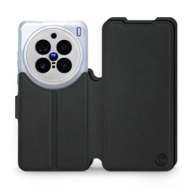 Etui Soft Touch do Vivo X200 Pro 5G - wzór Satynowa czerń