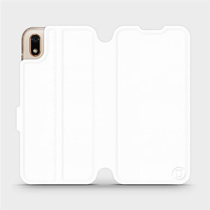 Etui do Huawei Y5 2019 - wzór White&Orange