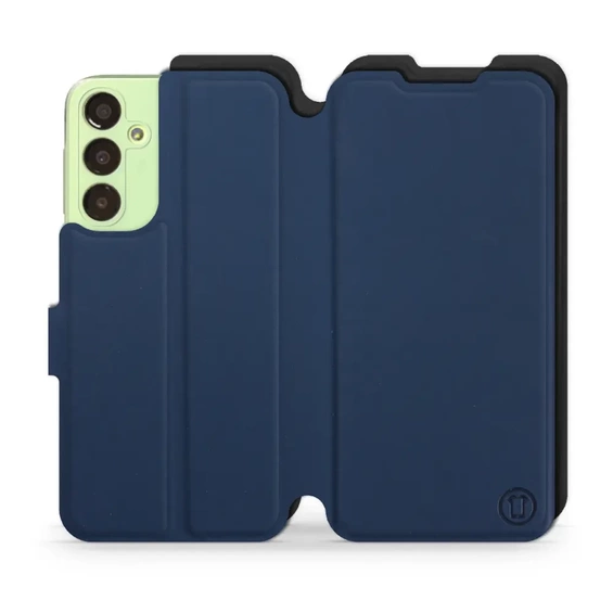 Etui Soft Touch do Samsung Galaxy A24 - wzór Głęboki granat z czernią