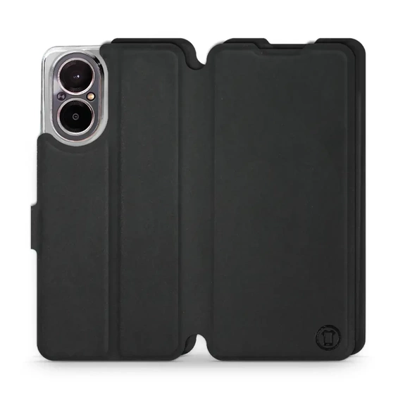 Etui Soft Touch do Realme C67 4G - wzór Satynowa czerń