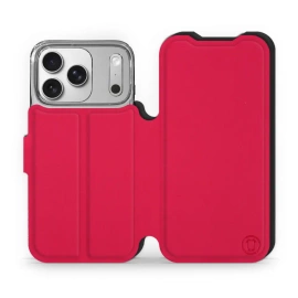 Etui Soft Touch do Apple iPhone 17 Pro - wzór Żywa czerwień z czernią