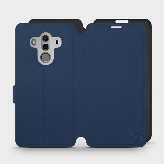 Etui Soft Touch do Huawei Mate 10 Pro - wzór Głęboki granat z czernią