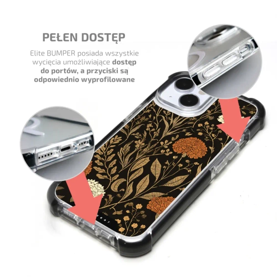 Etui MagSafe Elite Bumper Apple iPhone 17 Pro - wzór D174D