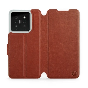Etui do Xiaomi 14 - wzór Brown&Gray