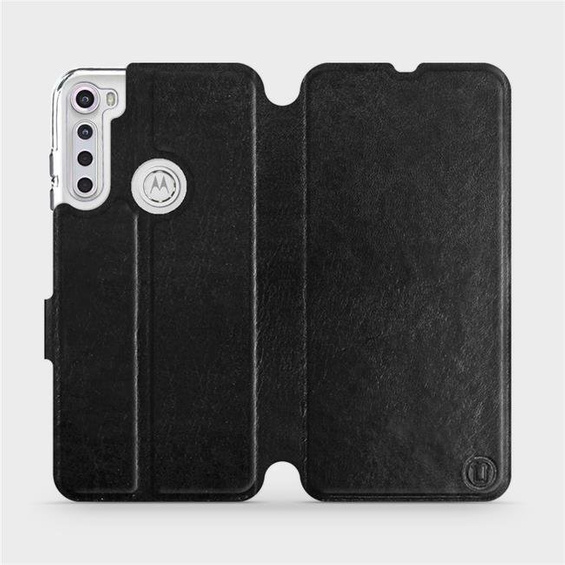 Etui do Motorola One Fusion Plus - wzór Black&Gray