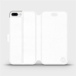 Etui do Apple iPhone 8 Plus - wzór White&Orange