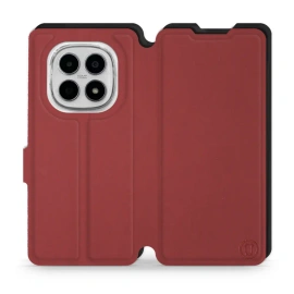 Etui Soft Touch do Xiaomi Redmi Note 15 4G - wzór Zachodząca czerwień z czernią