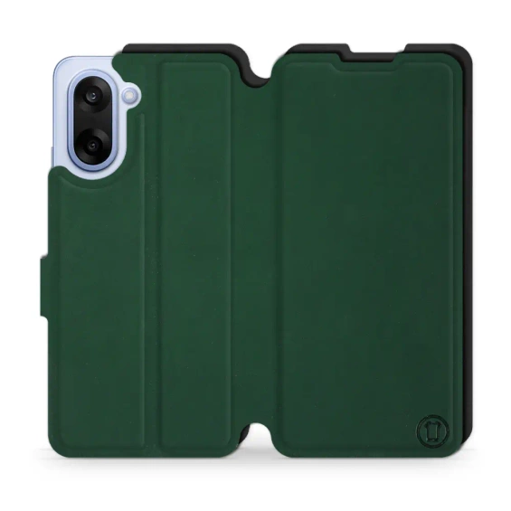 Etui Soft Touch do OnePlus Nord CE5 - wzór Miejska zieleń z czernią