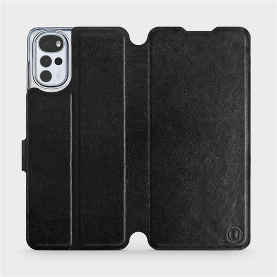 Etui do Motorola Moto G22 - wzór Black&Orange