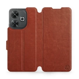 Etui do Xiaomi Redmi 13 - wzór Brown&Orange