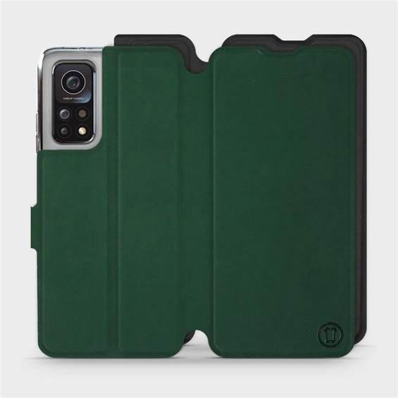Etui Soft Touch do Xiaomi MI 10T Pro - wzór Miejska zieleń z czernią