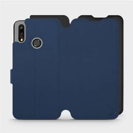 Etui Soft Touch do Huawei P Smart 2019 - wzór Głęboki granat z czernią