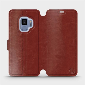 Etui do Samsung Galaxy S9 - wzór Brown&Gray