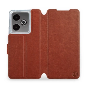 Etui do Realme GT 7 - wzór Brown&Orange