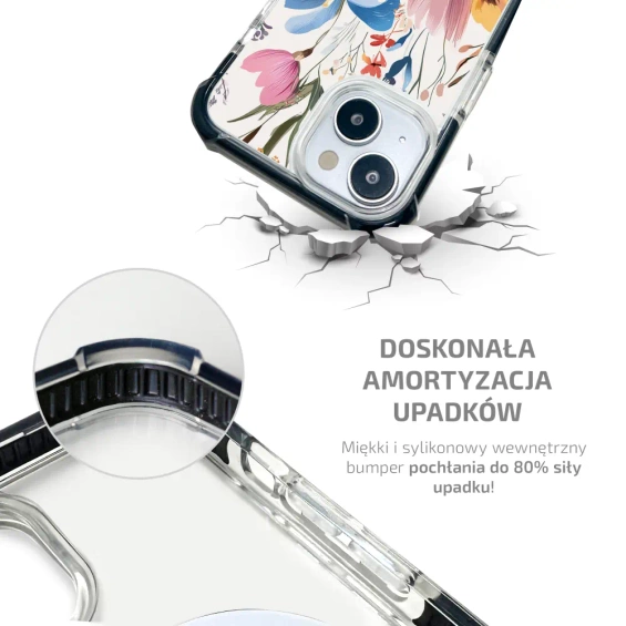 Etui MagSafe Elite Bumper Apple iPhone 15 Pro Max - wzór DP70D