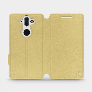 Etui do Nokia 8 Sirocco - wzór Gold&Gray
