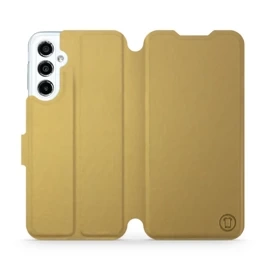 Etui do Samsung Galaxy M34 5G - wzór Gold&Gray