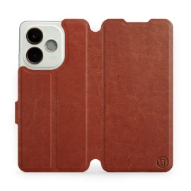 Etui do OPPO A5 Pro 5G - wzór Brown&Gray