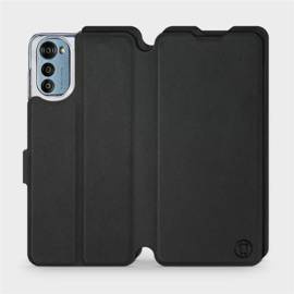 Etui Soft Touch do Motorola Moto E32 - wzór Satynowa czerń