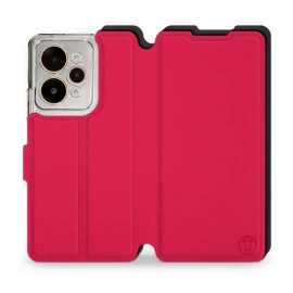 Etui Soft Touch do Realme 15 Pro 5G - wzór Żywa czerwień z czernią