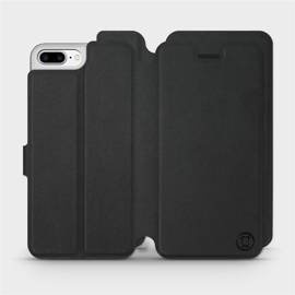 Etui Soft Touch do Apple iPhone 7 Plus - wzór Satynowa czerń
