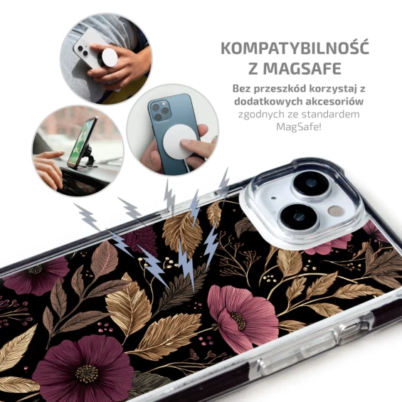 Etui MagSafe Elite Bumper Apple iPhone 15 - wzór D170D