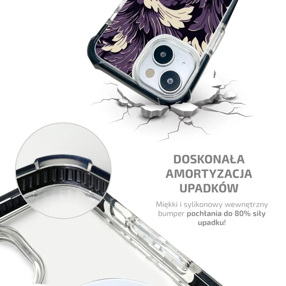 Etui MagSafe Elite Bumper Apple iPhone 16 - wzór DA46D