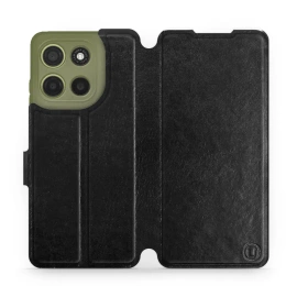 Etui do Motorola Moto G15 - wzór Black&Orange