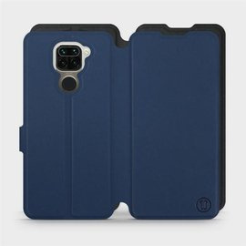 Etui Soft Touch do Xiaomi Redmi Note 9 - wzór Głęboki granat z czernią