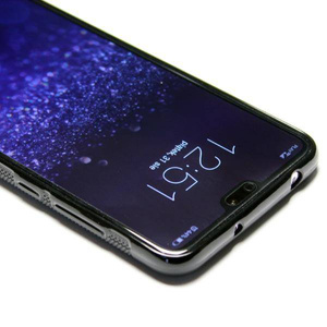 Etui Soft Touch do Vivo V21 5G - wzór Miejska zieleń z czernią