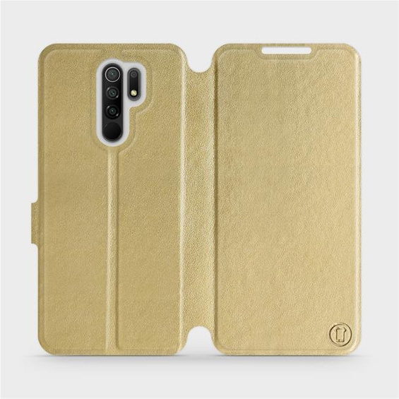 Etui do Xiaomi Redmi 9 - wzór Gold&Gray