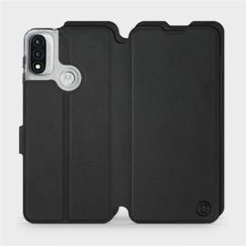 Etui Soft Touch do Motorola Moto E20 - wzór Satynowa czerń