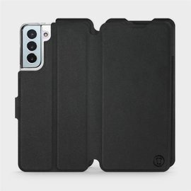 Etui Soft Touch do Samsung Galaxy S21 Plus - wzór Satynowa czerń
