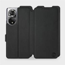 Etui Soft Touch do Huawei Honor 50 - wzór Satynowa czerń