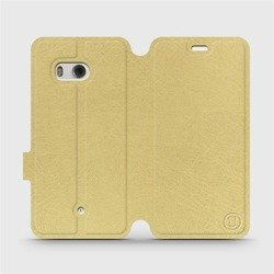 Etui do HTC U11 - wzór Gold&Gray