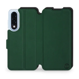 Etui Soft Touch do OnePlus Nord 5 - wzór Miejska zieleń z czernią