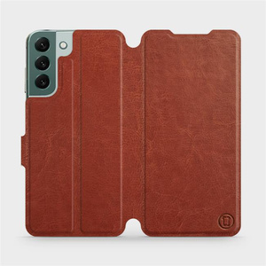 Etui do Samsung Galaxy S22 Plus - wzór Brown&Gray