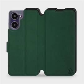 Etui Soft Touch do Realme 10 - wzór Miejska zieleń z czernią